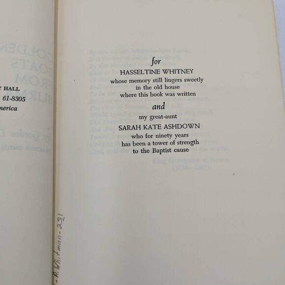 Golden Boats From Burma Life Ann Hasseltine Judson By Gordon Langley Hall 1961 - Picture 9 of 16